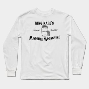 KING KARL'S MISSOURI MOONSHINE Long Sleeve T-Shirt